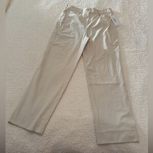 Rhone Commuter Straight Leg Pant Women’s Size 14 Sand Flex Knit Air 4Way Stretch